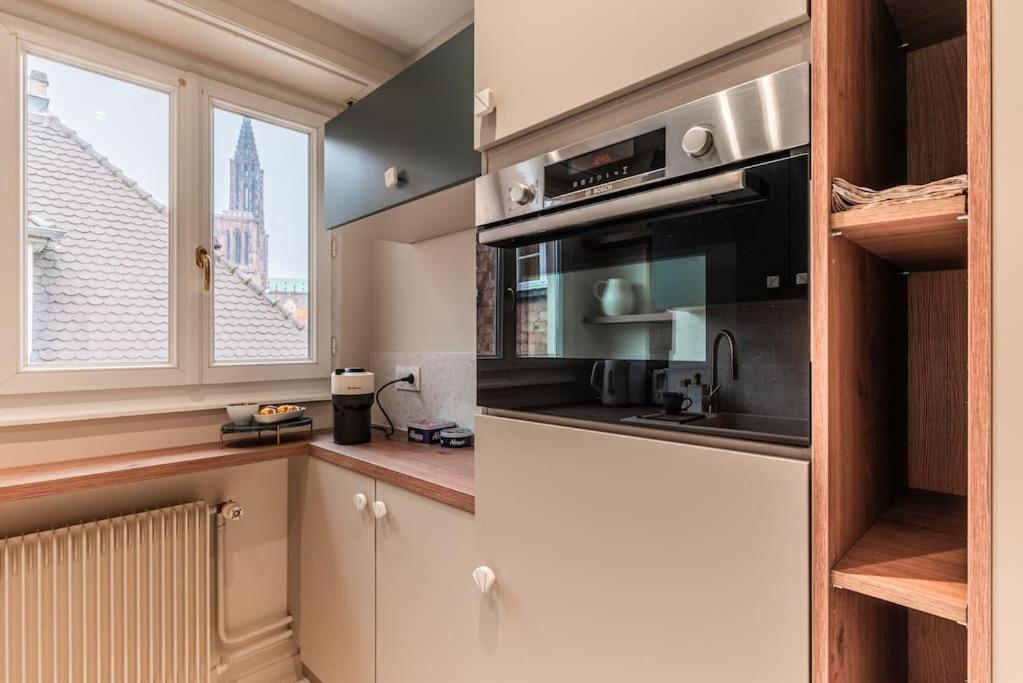 Le Petit Batelier - - Vue Cathedrale Appartement Straatsburg